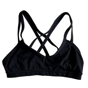 lululemon athletica Black Strappy Sports Bra